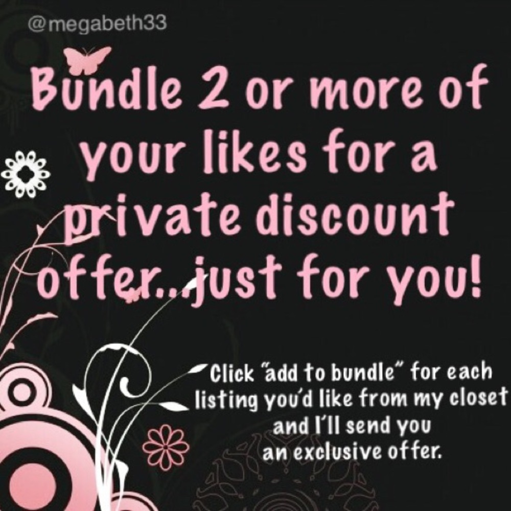 Let’s do the bundle. Bundle 2 or more items.